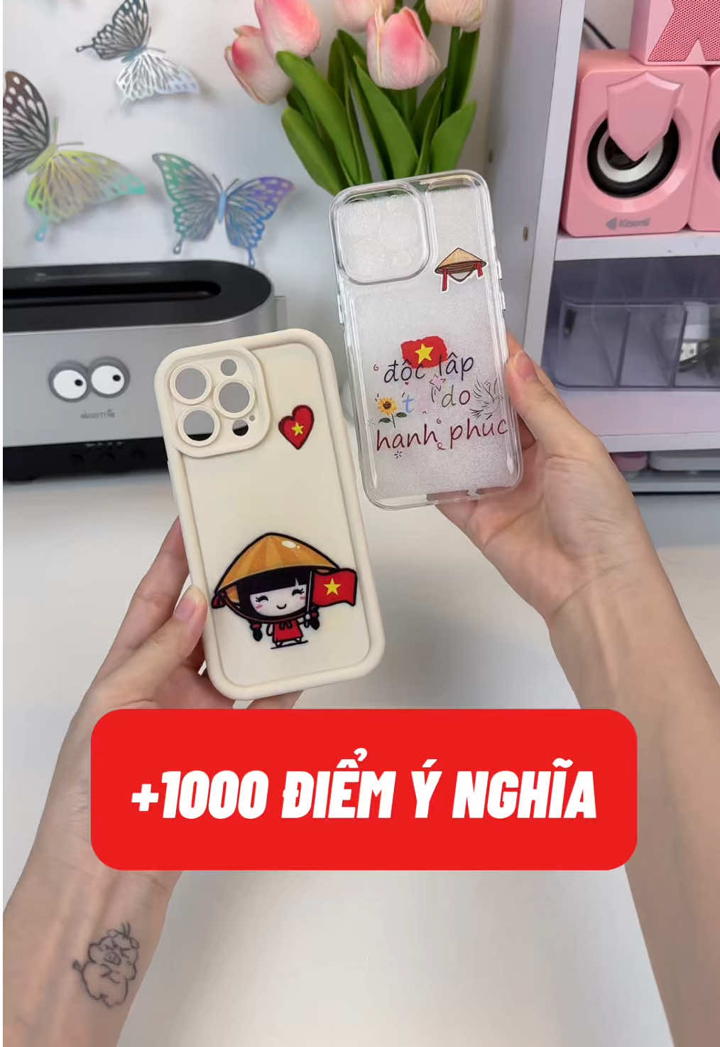 Ốp lưng điện thoại #ngandecor #oplungdienthoai #oplungyeunuoc #oplungiphone 