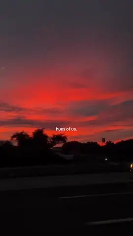 best sunset I’ve caught in a while ❤️