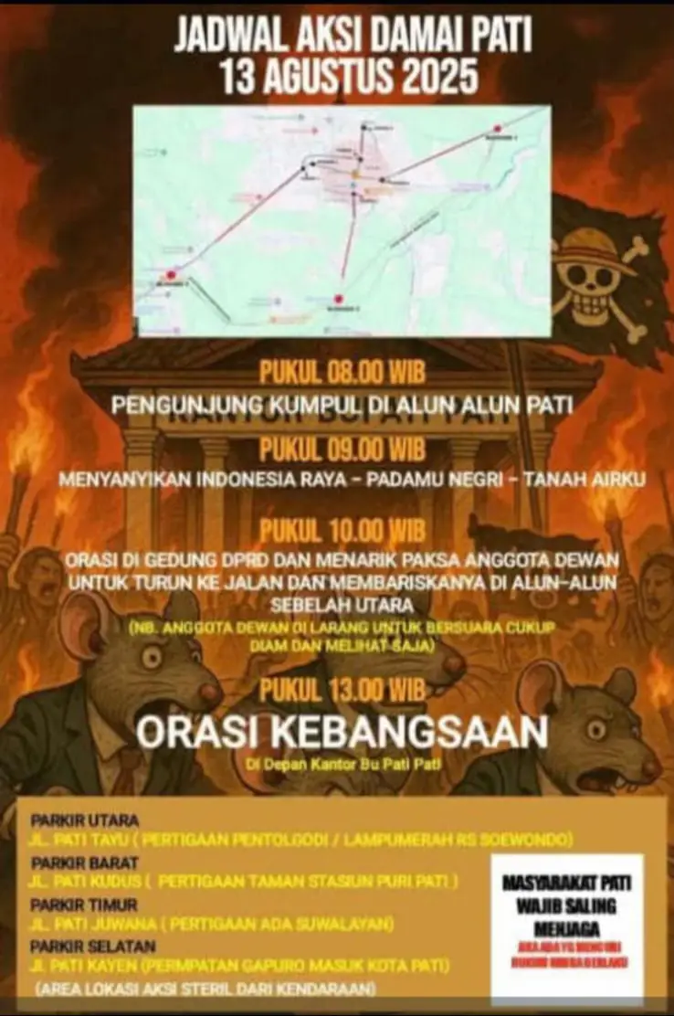 Jadwal aksi demo pati harap di perhatikan #pati #patihits #pativiral #tolakpbb #fyp #fy #masukberanda #patiiiiiiiiiiiiiiiiiiiiiiiiiiiiiiiiiiii #wongpati #wongpati_keren #wongrasepe1e 