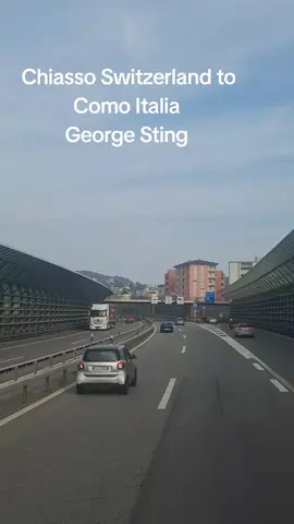 Chiasso Switzerland to Como Italia  George Sting 