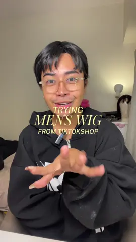 BOYCUT ERA 🤣 #wig 