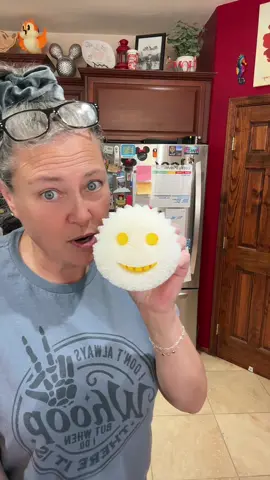 If you are a Scrub Daddy fan than you are going to love the scrub hub. It is a handle that pops right into the smile of your sponge and allows you to have some extra leverage in your scrubbing. 