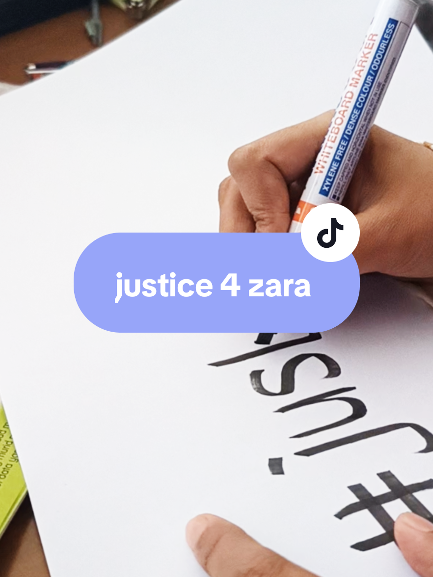 we are standing for Zara #justiceforzaraqairina #understanding 