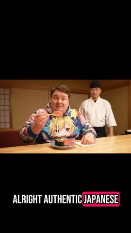 James tries sushi for the first time #jamesthegaijin #japan #fypシ゚viral #passportbros 