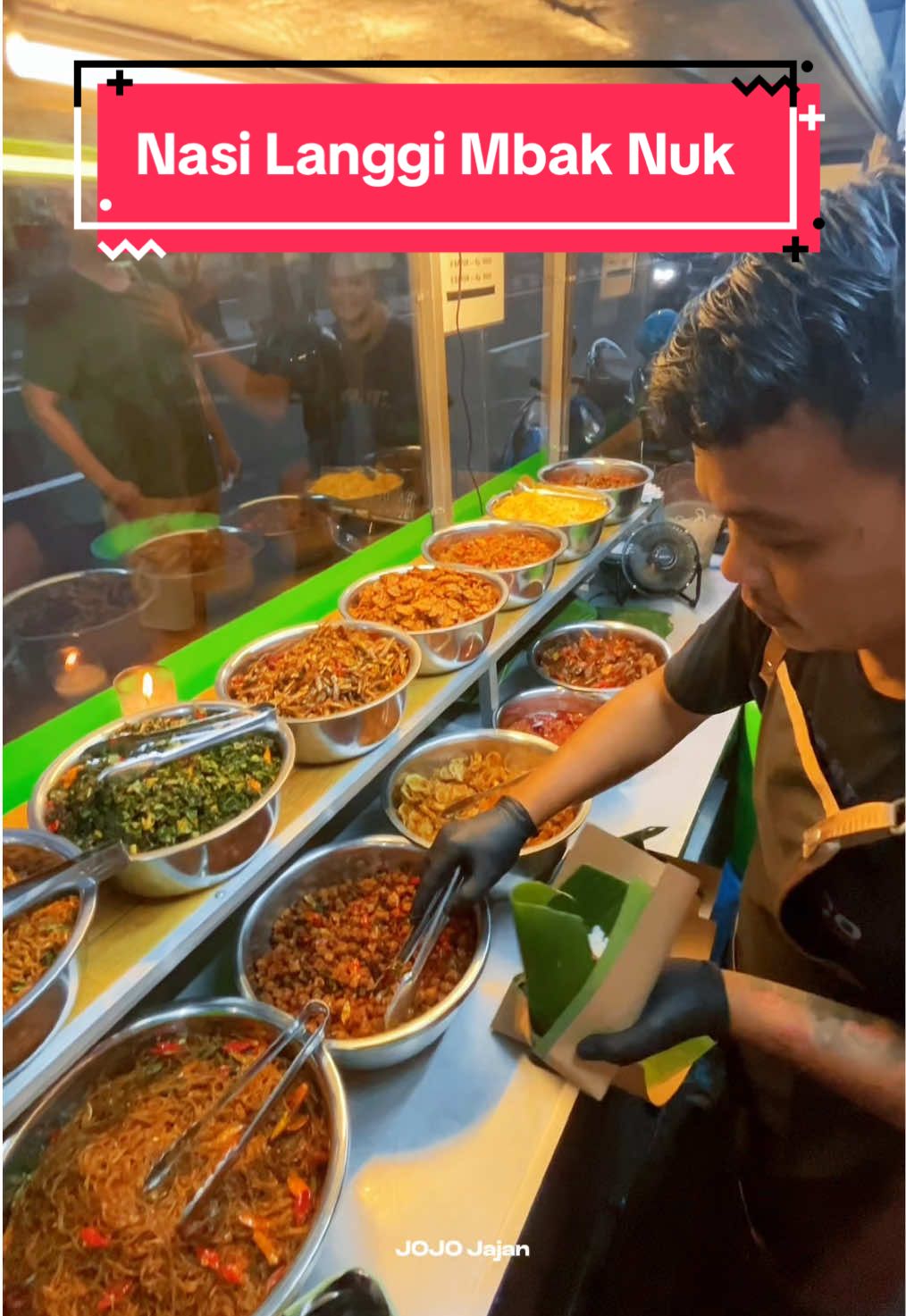 SAVE DULU JAJAN NTAR SORE Siapa bilang kuliner di Jogja mahal ?  Ini di pusat kota, ada Nasi Langgi dengan lauk seabrek - abrek, harganya murce mulai Rp5000 📌 Nasi Langgi mbak Nuk 🏚️ Jl Kyai Mojo, Pingit - Jogja #fyp #nasilanggimbaknuk #kulinerjogja #jojojajan #SerunyaDiTikTok