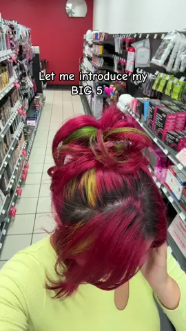 As a pink hair girlie these are my BIG 5💗🍀 @Color Lux Color deposit conditioner @iroirocolors.usa Semi Colors @Eva NYC Heat Protectant @Sauce Beauty Hair Mask Hair Oil @Sally Beauty #sallybeauty #sallybeautyassociate #sallybeautypartner 