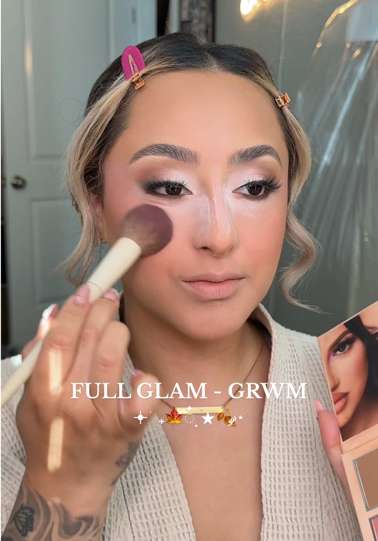 found a routine that will last me until the next morning.🤎💄🤏🏽✨  @Tatcha US dewy milk moisturizer  @Benefit Cosmetics brow setter + precisely my brow pencil & liquid eyeliner @Beauty Creations Cosmetics x Murillo Twins @Onlybrittany @MUAHBRIBRI palette @ArdellBeauty lashes in 420 @makeupbymario foundation  @Hourglass Cosmetics vanish stick @urban decay quickie concealer  @Juvia’s Place liquid blush  @hudabeautyshop concealer in 2N + cherry blossom cake loose powder  @madebymitchell liquid blursh  @L’Oréal Professionnel infallible powder blush + 24h setting mist @YSL Beauty hyper luminous highlighter @NYX Professional Makeup lip pencil in downtown beauty  @Anastasia Beverly Hills cotton candy lipgloss  @Charlotte Tilbury setting spray  #fyp #foryou #grwm #fullglam #makeuptutorial #getreadywithme #promakeupartist #yslgiftedme #tatchapartner #tatchadewyskin #benefitclubpink #benefitcosmetics #brownmakeup #baddiemakeup  