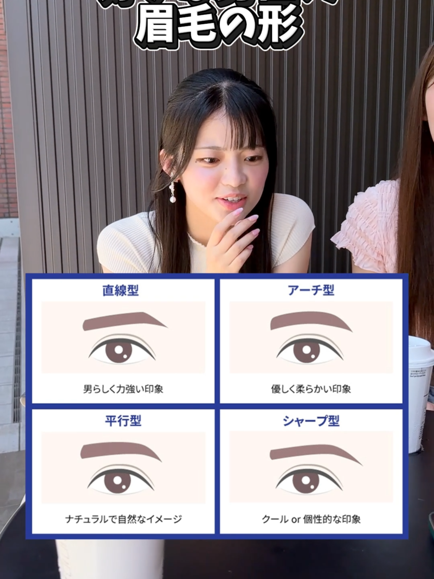 ミスコンが好きなメンズの眉毛
