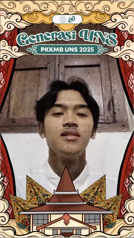 [THE START LINE: SEBELAS MARET JOURNEY] 
 Halo, Semar Muda!
 Saya Muhammad Rafi' Al Bukhori, mahasiswa Bimbingan dan Konseling, Fakultas keguruan dan ilmu pendidikan siap menjadi bagian
 dari Generasi UNS 2025 