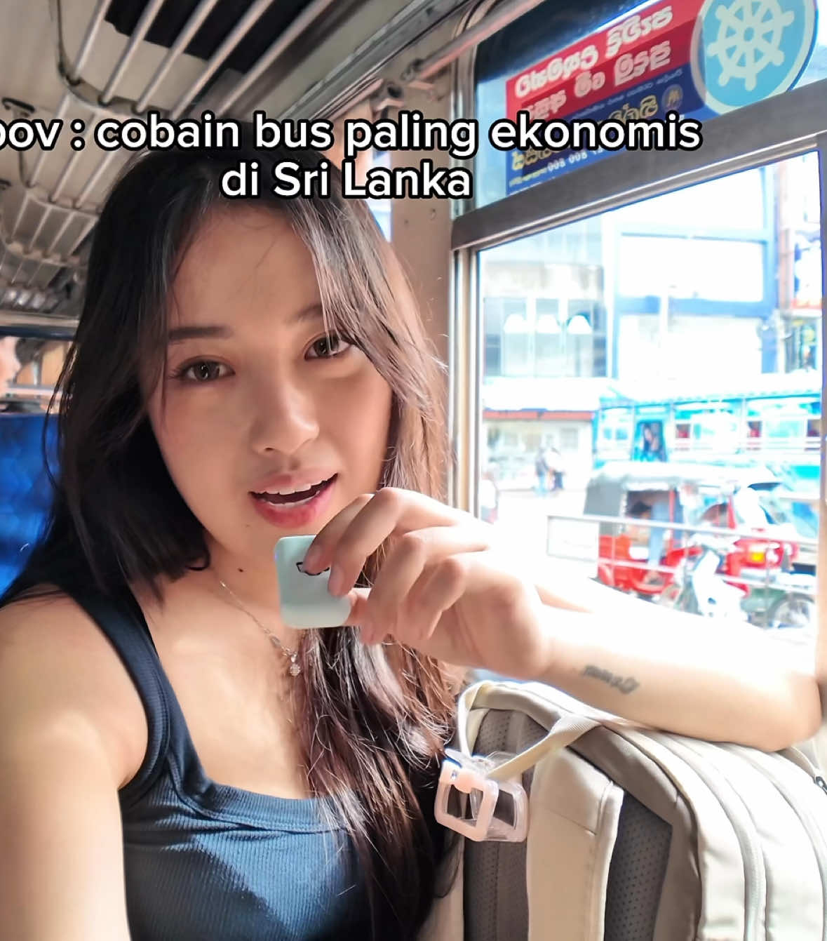 Pengalaman naik bus paling ekonomis paling murah tanpa AC di Sri Lanka😭