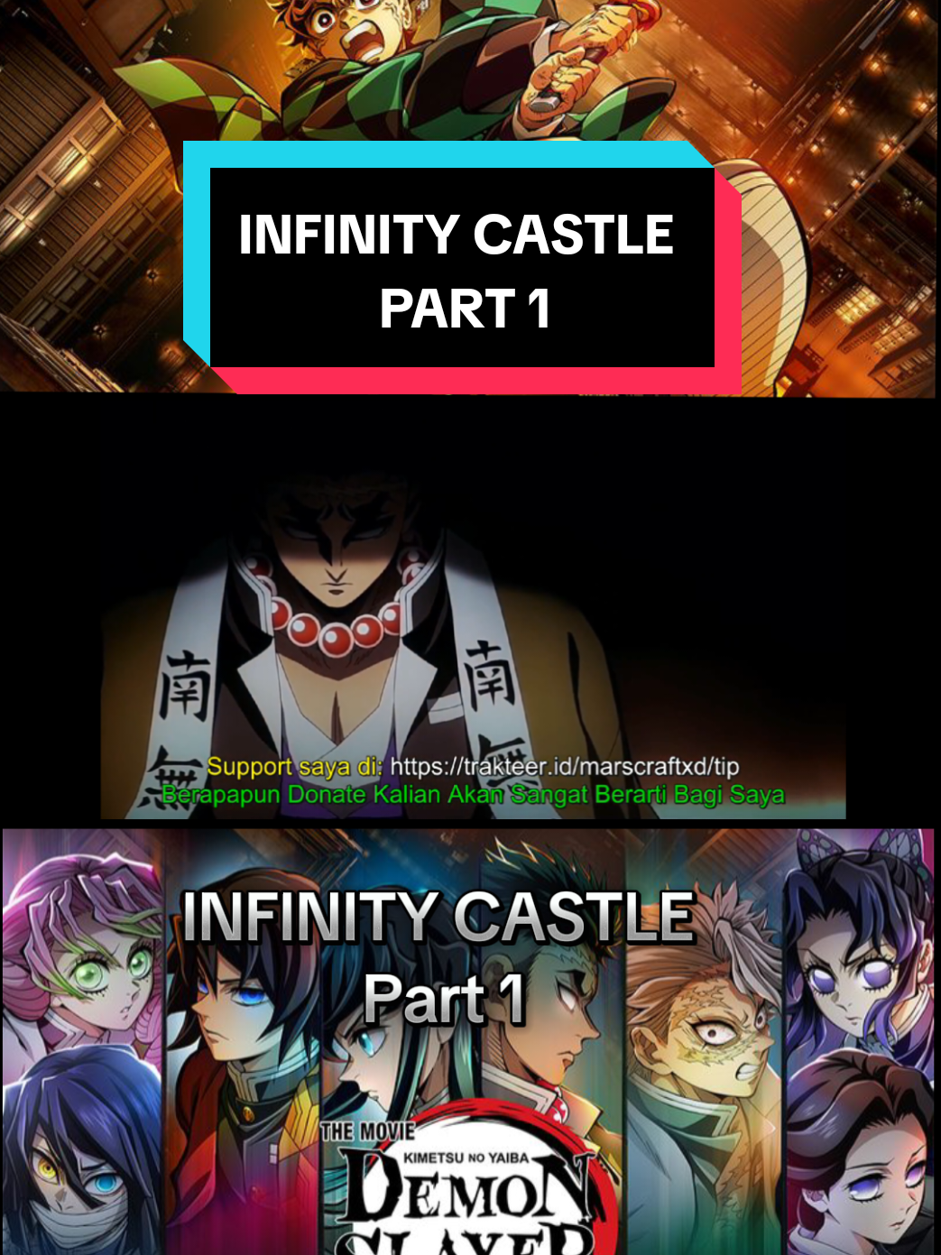 infinity castle Part 1 #demonslayer #kimetsunoyaiba #kibutsujimuzan #kamadotanjiro 