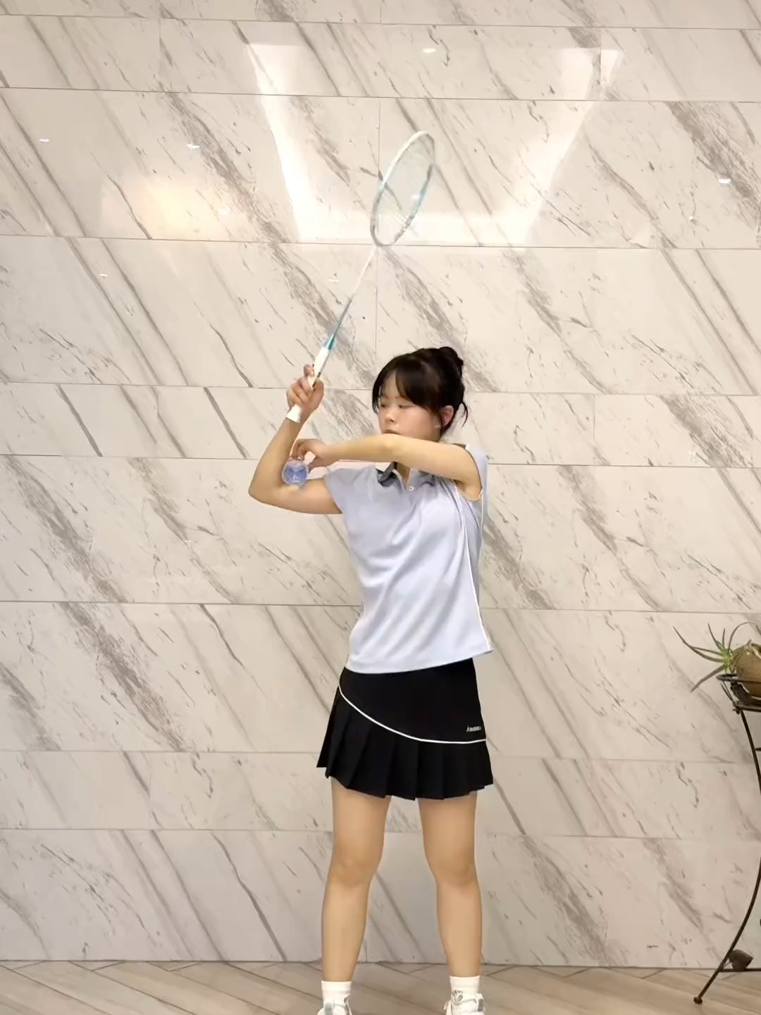 羽毛球四个居家练习一起变强吧#fyp #badminton #sports #highlights #tutorial
