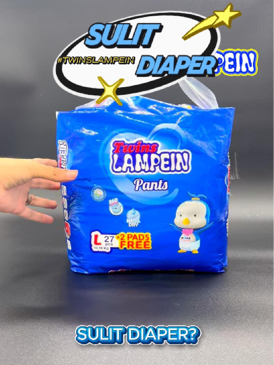 Alaga si baby, alaga rin ang budget! Baby Lampein diapers sulit na, naka-sale pa! :) #baby #twinslampein #mommy #babylove #fyppppppppppppppppppppppp #FYP #pinoytiktok #mommytok #affordable #diaper #diapers #babypants #forbaby