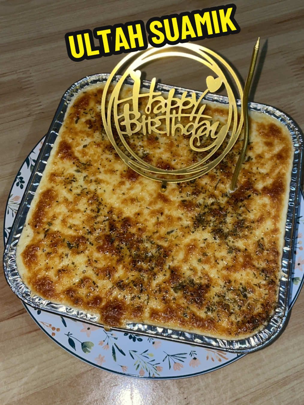 Tahun Lalu buatin cup cake bday utk ultah suami. Tahun Ini ngbuatin yang gak manis2 utk ultah suamik 🥰  #masyaallahtabarakkallah #bday #spagethi #brulee #fyppppppppppppppppppppppp 