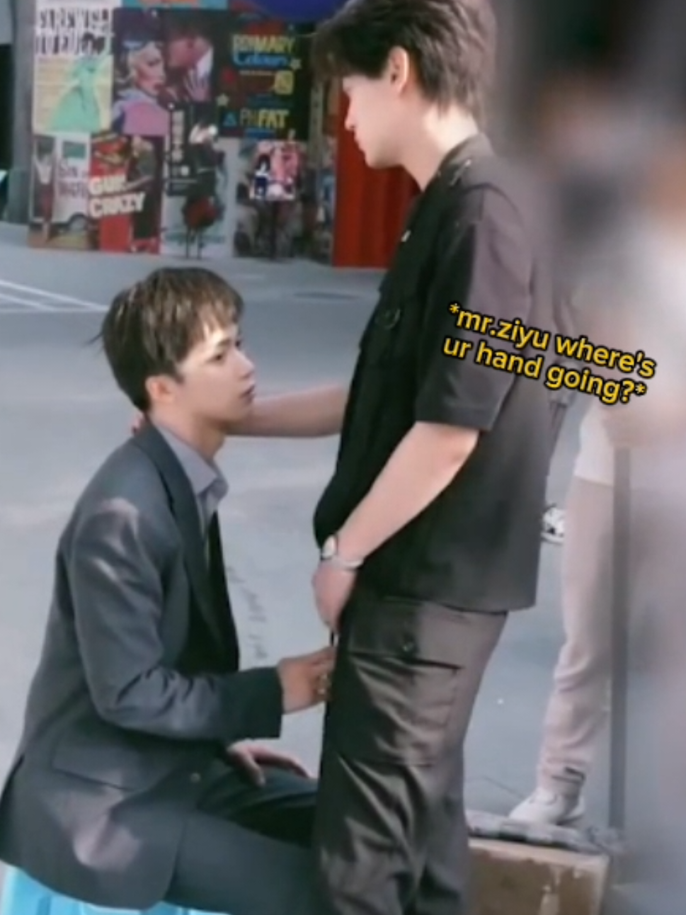 Replying to @teo_0319 def wu suo wei and chi cheng irl !!!! they're so fcking hungry for eo 🫣🤪 *FAKE SUBS, THEY NEVER SAID ANY OF THIS ESP THE YELLOW SUBS THAT'S MY OWN DELUSION!!!!!!!* #逆愛 #tianxuning #ziyu  #chicheng #wusuowei 