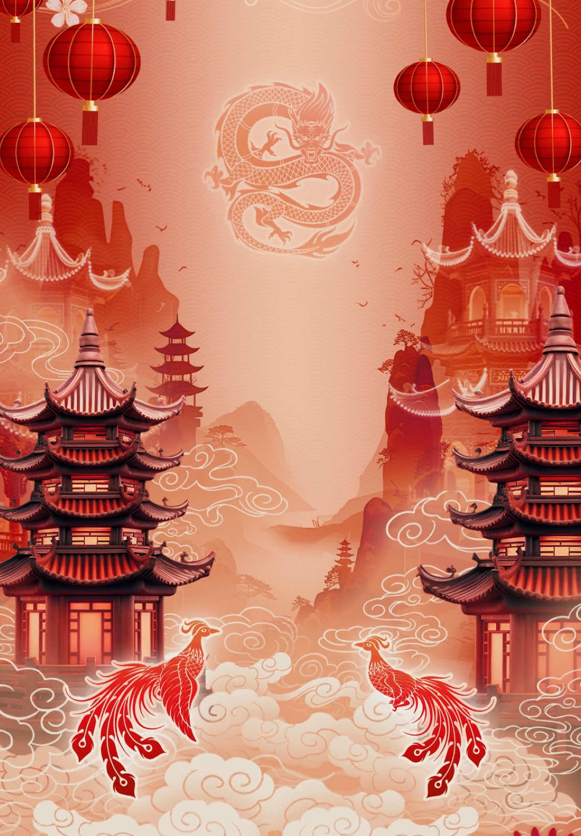 Merah bukan sekadar warna, tapi lambang cinta yang mengikat jiwa❤️ Di bawah langit merah dan harapan emas, dua hati akan bersatu… Undangan Digital kami siap mengantar kalian ke dunia merah emas yang penuh cinta 💍✨ #UndanganDigital #chinesewedding #undanganwebsite #DigitalInvitation #weddinginvitation 