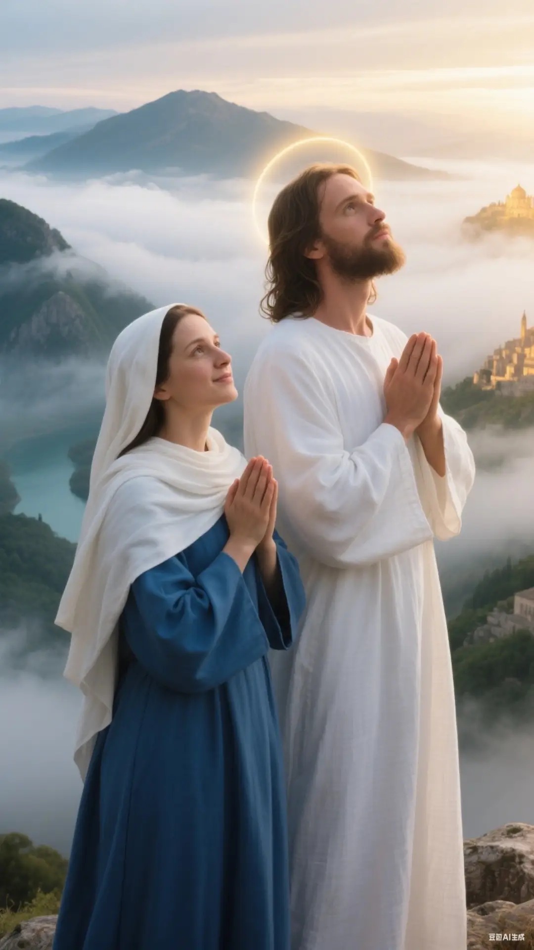 The Timeless Grace of the Virgin Mary. #MotherofJesus #CatholicFaith #Christianity #DivineGrace #HolyMother #ReligiousIcon #jesus