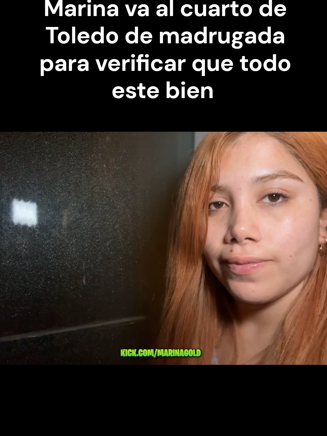 Marina va al cuarto de Toledo de madrugada para verificar que todo este bien#marinagold #caradecristian #milenka #diealis #bebaarmy #viral