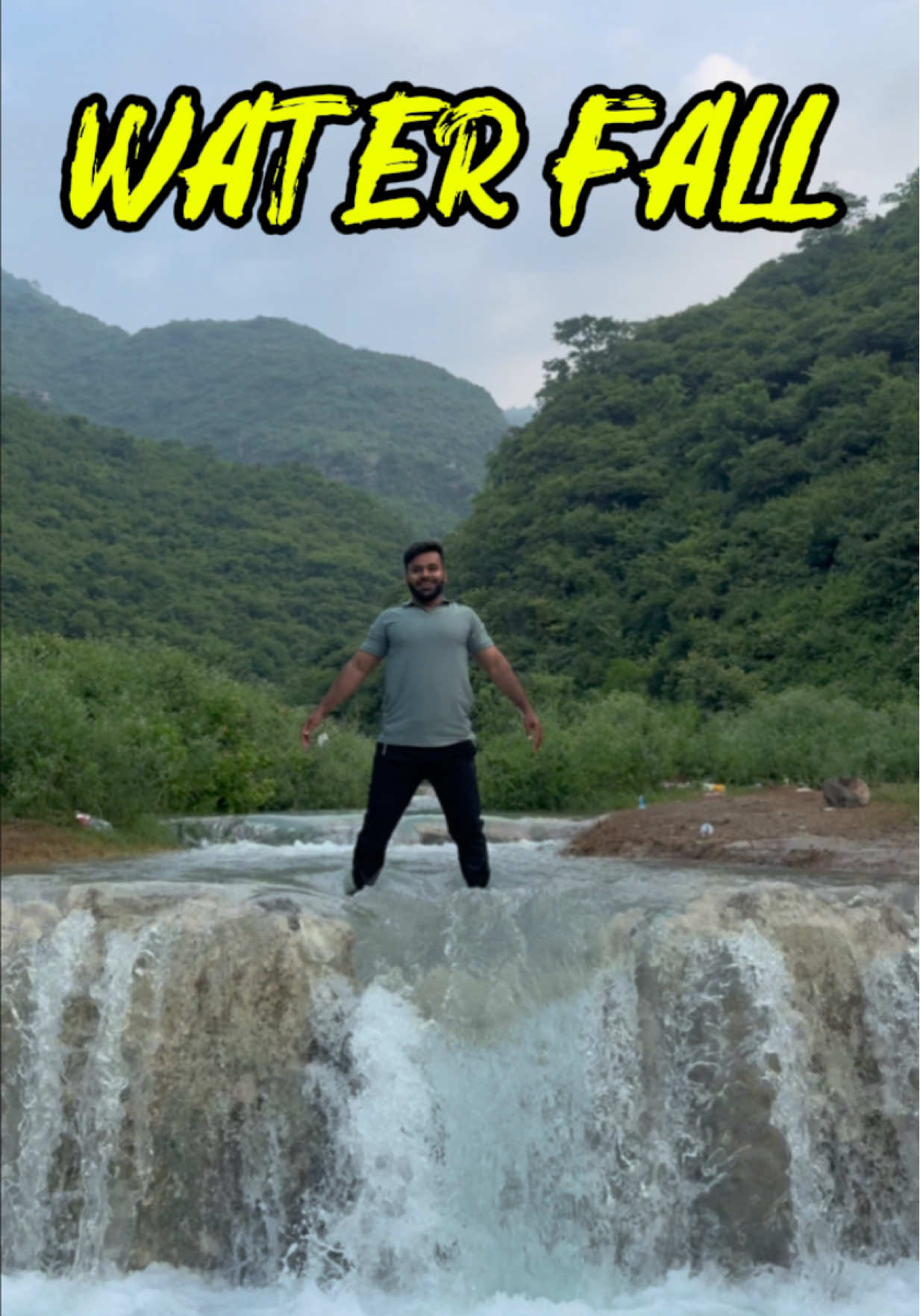 ‎اسلام آباد کی خوبصورت چھپی ہوئی واٹرفال ہیں #BrotiWaterfall #HiddenWaterfall #IslamabadHiddenGems #PakistanNature #IslamabadWaterfalls       
