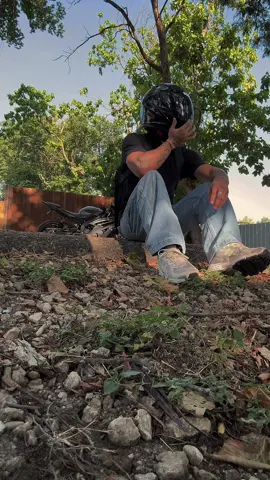 i was crashing out inside that helmet while this was recording LOL #fypシ #biketok #relatable #foryoupage 