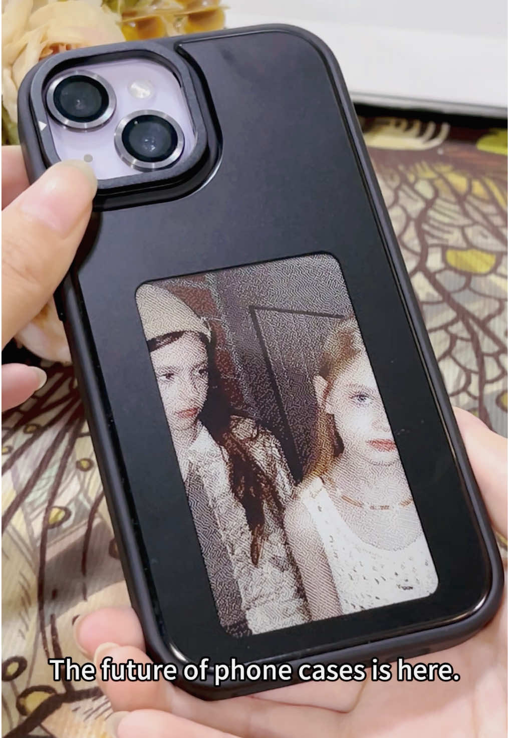 The future of phone cases is here.#SmartPhoneCase #NFCDisplay #TechAccessories #CustomPhoneCase #iPhoneStyle     