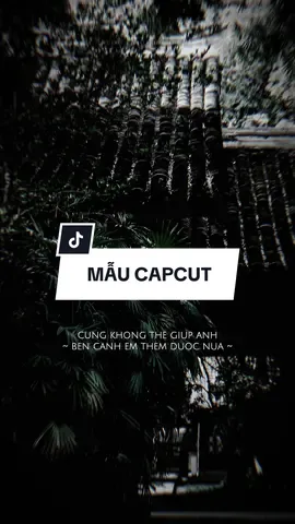 #CapCut Cũng không thể giúp anh bên cạnh em thêm được nữa.. #capcutmaster #xuhuong #nhachaymoingay 