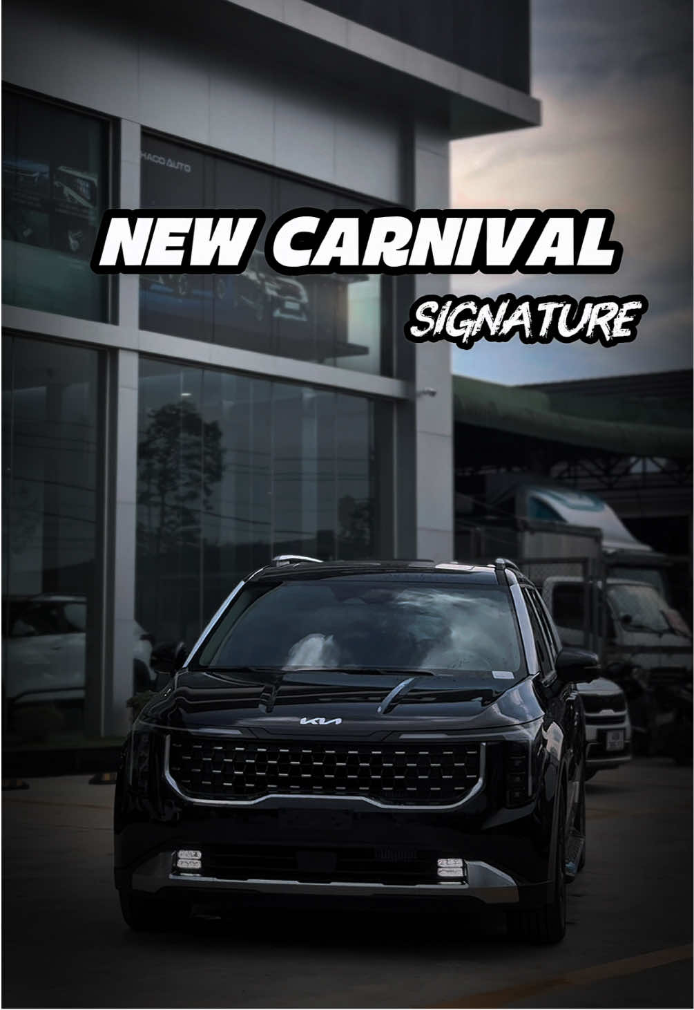 New Carnival signature, mẫu xe 7 chỗ rộng rãi từ nhà KIA, nét đến từng chi tiết. #kia #kiacarnival #newcarnival #oto #xuhuong 