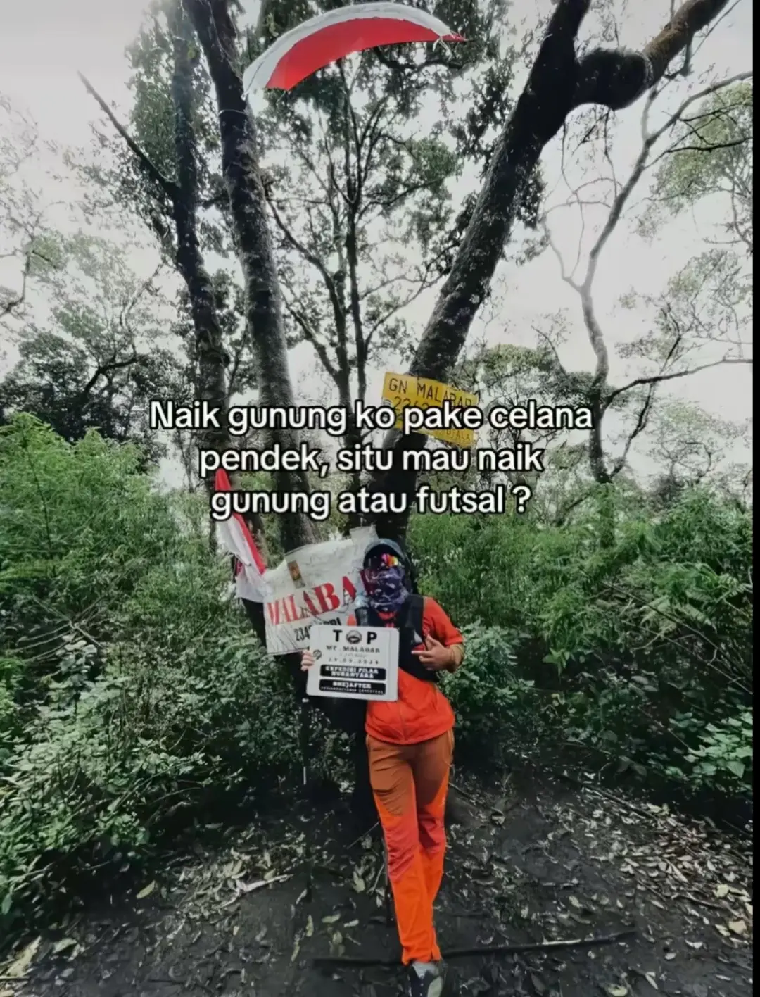 biar fresh lebih plong  #pendaki #pendakigunung #gununggedepangrango #fyp 