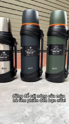 Bình giữ nhiệt nắp cốc uống nước #binhnuocgiunhiet #binhinox #giunhiet #tiktok2025 #xh 