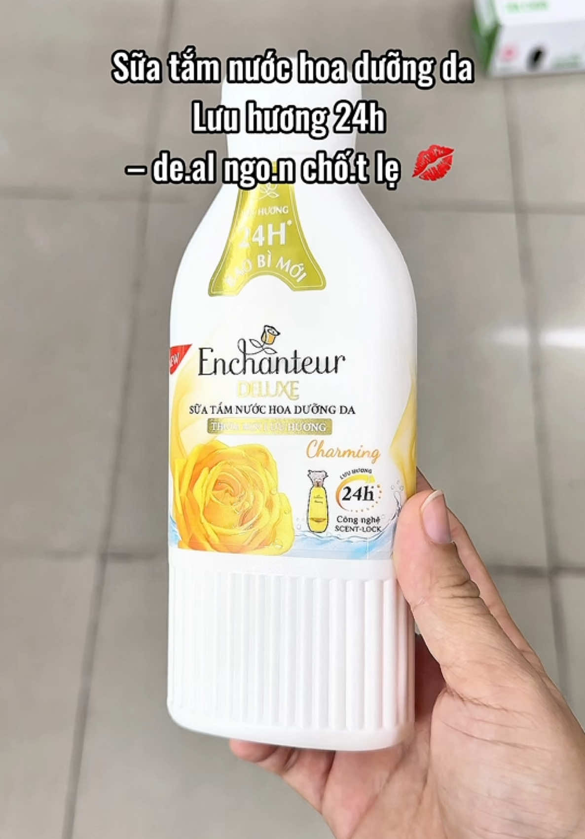 Sữa tắm hương nước hoa #vanimini #chamsocda #suatam #suatamnuochoa #enchantuer 