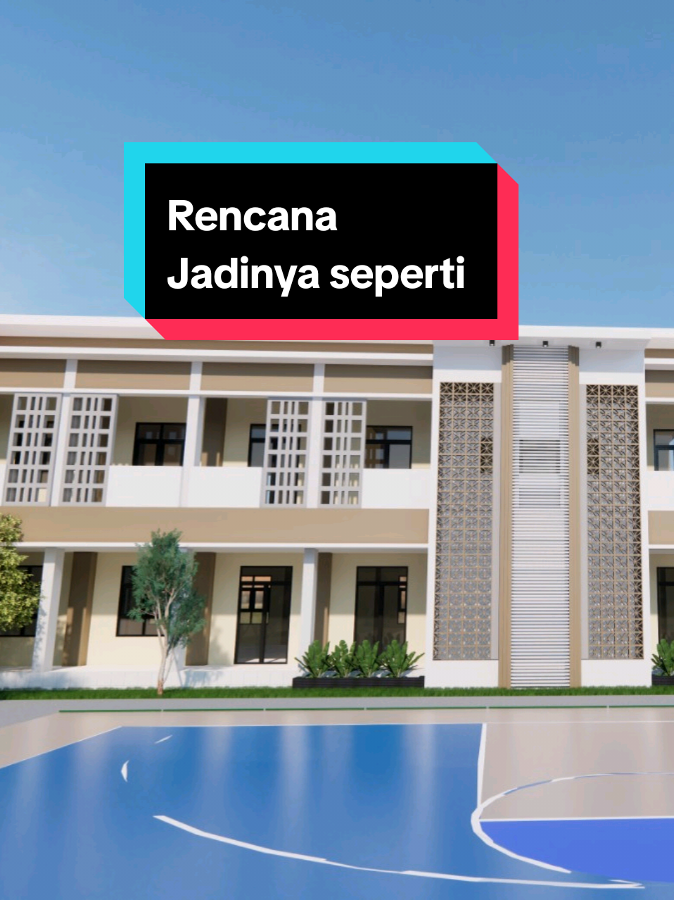 Membalas @ashasyi76 rencananya jadi seperti ini ya..  #pembangunan #renovasi #sekolah #kelas #ruangpraktik 