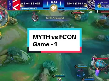 Line up အသစ်နဲ့ တီးခံနေပြီ 🥲 Mythic Seal vs Falcon Esports 🔥 Game - 1 ⚡️ #MythicSeal #FalconEsports #NEC2025 #MLBBMysticMeow #MLBB 