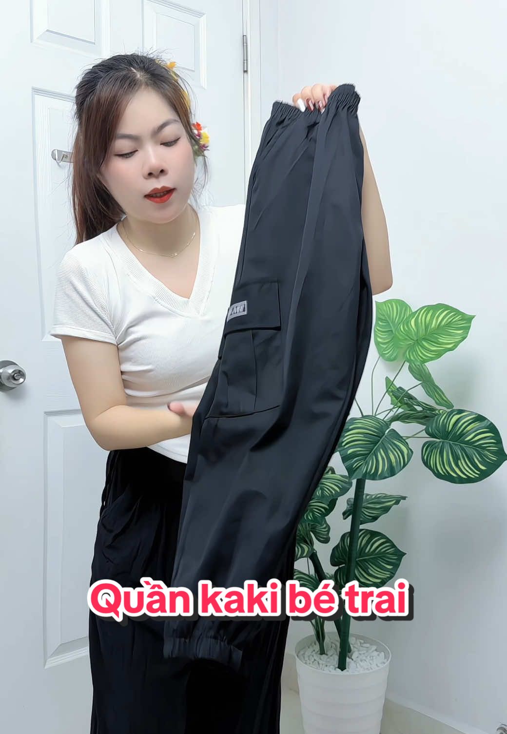 Quần kaki túi hộp cho bé trai #hienori #nhacohienori #quanbetrai #quankaki #quantuihop 