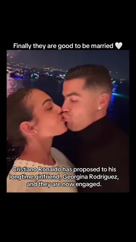 Cristiano Ronaldo and Georgina Rodriguez engaged after 8 years of dating🤯🤍 #viral #fouryou #cr7cristianoronaldo #georginarodriguez #capcut_edit 