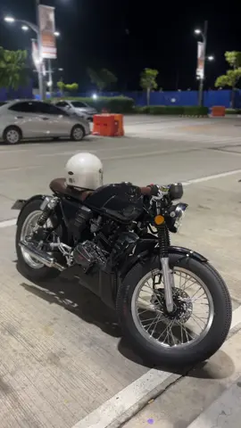 wag na mag brip #fyp #caferacer #classic #keewaycaferacer152 #classicbike 