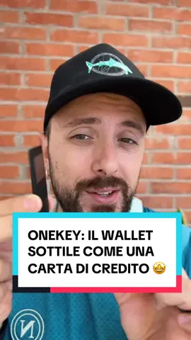 One key: il wallet sottile come una carta di credito 😳  @Onekey #moltobullish #onekey #criptovalute #bitcoin #criptovaluteitalia  