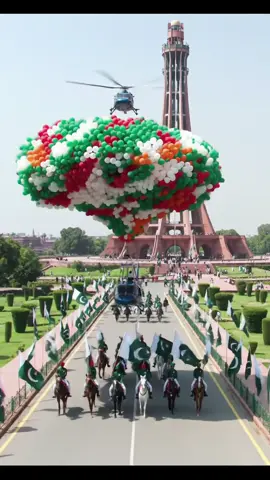 #nationalday #14august #pakistaniflag🇵🇰 #parade #minarepakistan 