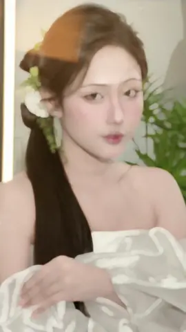 Cận cảnh layout makeup cô dâu tóc cài hoa #fyp #xuhuong #makeup #makeupcodau #makeupcantho 