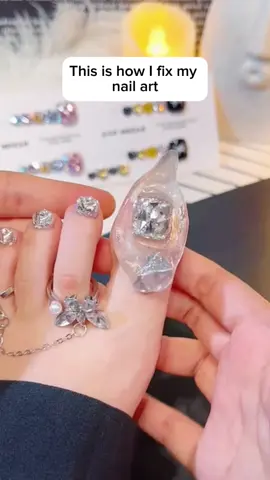 Strong and easy-to-use manicure 💅 #nailart #pressonnails #tutorial #foryou 
