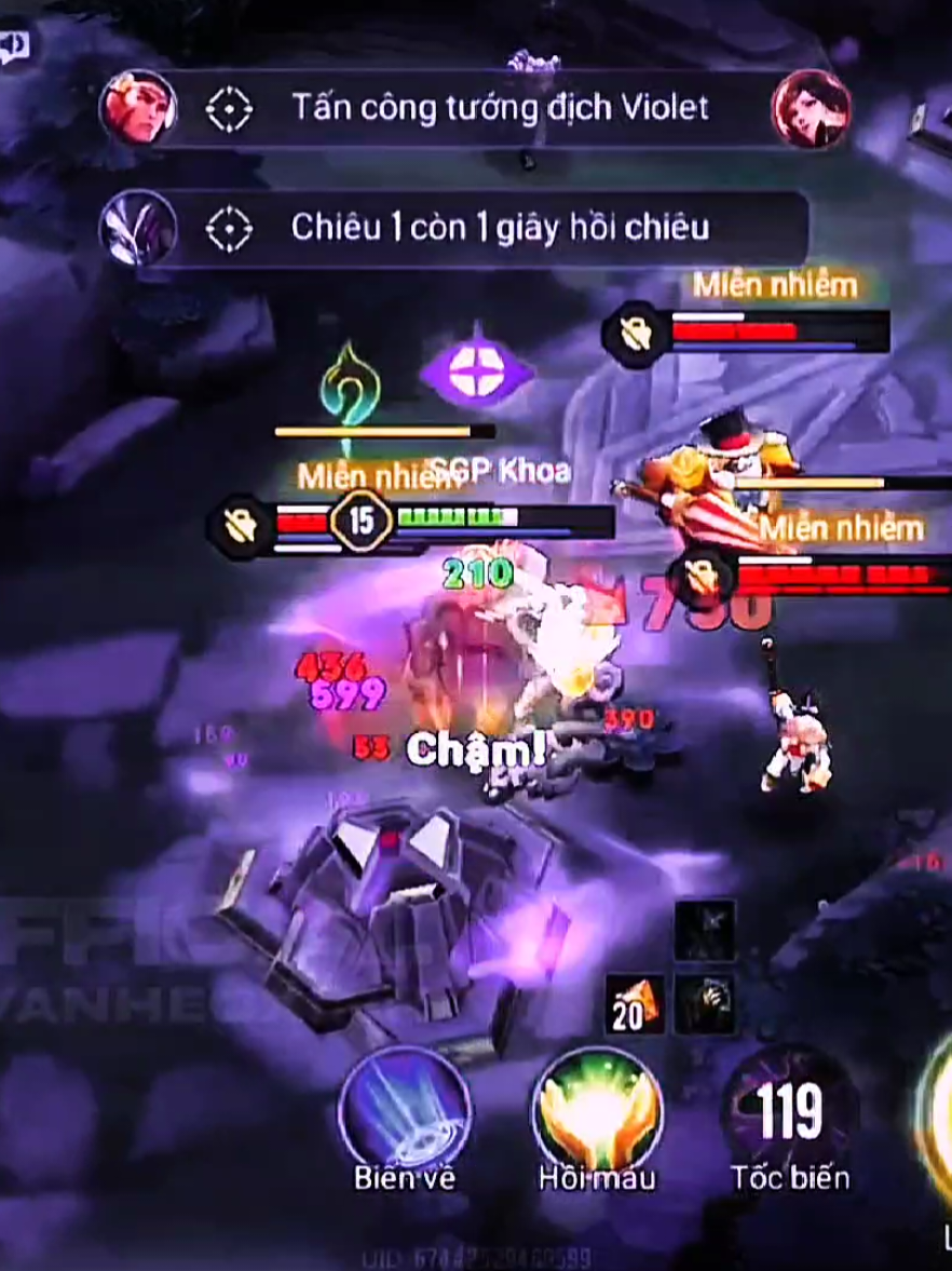 Khoa: Thiên nhiên vỗ về tế đàn🗿 #lienquan #lienquanmobile #sgpkhoa 