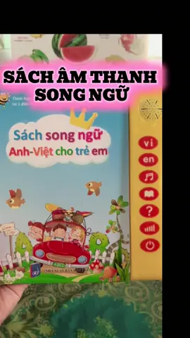 Cai thiết bị điện tử cho bé bằng 1 quyển sách, Con tui mê :))) #sachamthanh #songngu #xuhuong #tiepthilienket #merio1010 