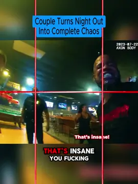 Part 2 | Couple Turns Night Out Into Complete Chaos #cops #copsoftiktok 
