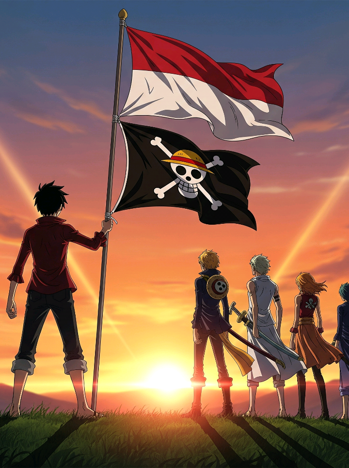 Sekarang tau kenapa kami kibarkan bendera one piece kan ! #CapCut #masukberandafyp #foryou #fyp #onepiece 