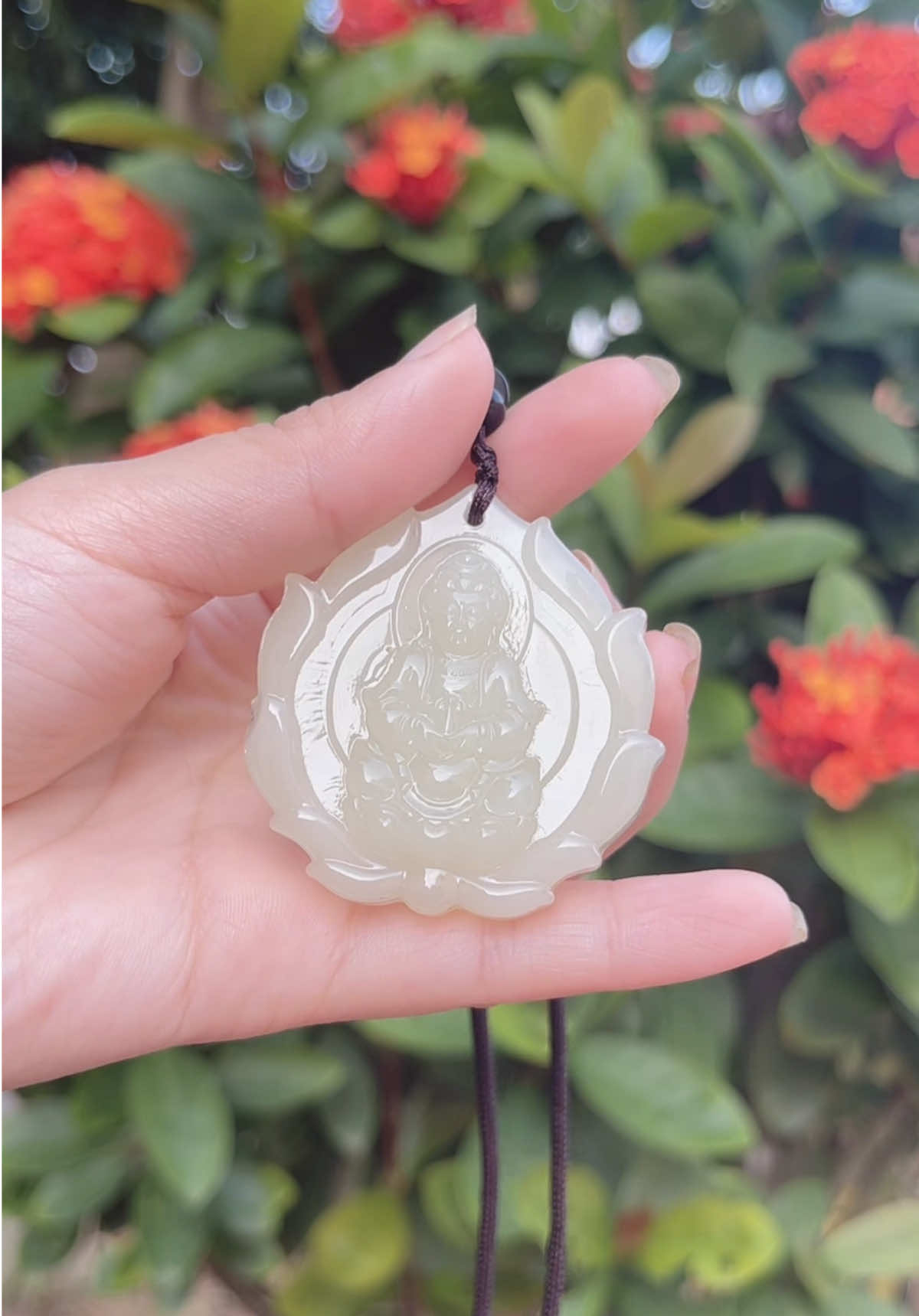 Mặt dây chuyền quan âm #daychuyenquanam #trangsucphongthuy #xuhuong 