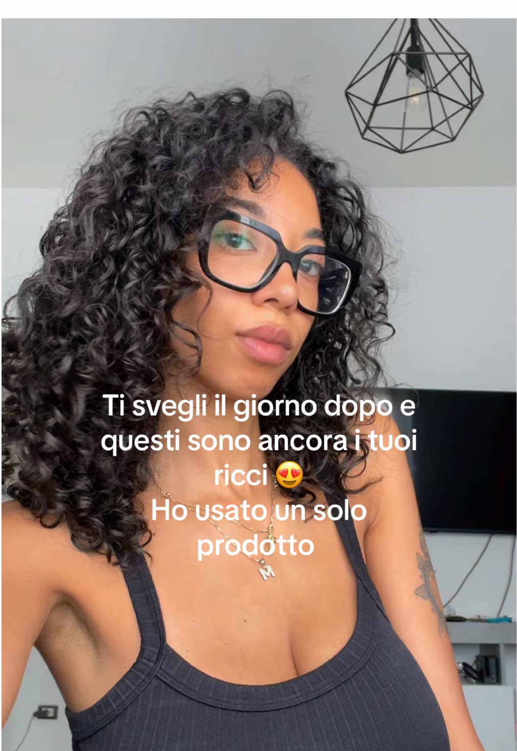 Ricci definiti il giorno dopo 😍 #curlyhair #nofrizzhair 