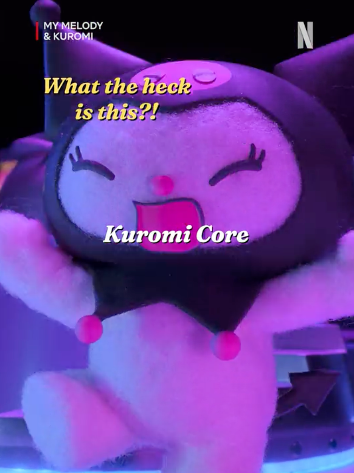 Kuromi is equal parts of cute and garang 🥰 #MyMelodyKuromi #SembangEntertainment #AnimationOnTikTok #NewReleases #TV #TVTok #WhatToWatch #TVRecommendations #NetflixMY #FlixReview
