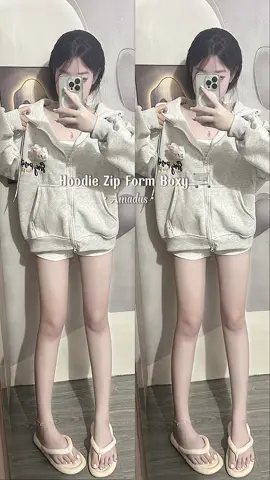 Áo Khoác Hoodie Zip Form Boxy 🛒 @Amadus Club #aokhoac #aokhoacnu #aokhoacxinh #amadusclub #hoodiezip 