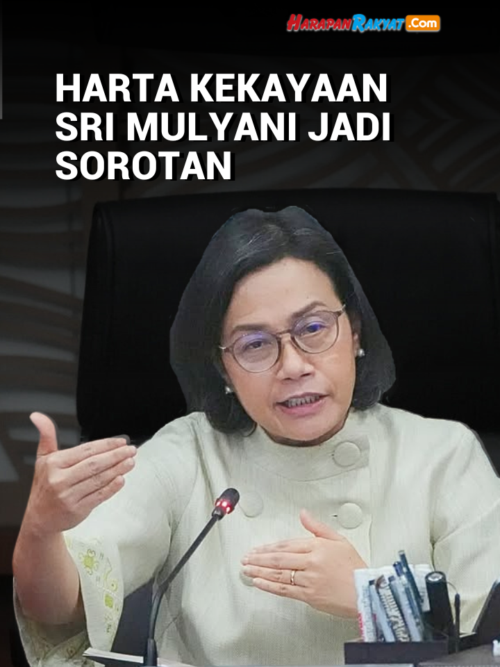 Harta Kekayaan Sri Mulyani Jadi Sorotan usai Pidato Gaji Guru dan Dosen #viral #beritanasional #srimulyani #mentrikeuangan #gajiguru #gajidosen #harapanrakyat #harapanrakyatonline #tiktokberita