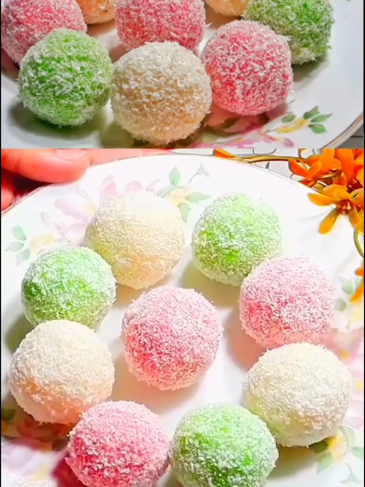 Coconut Laddu Recipe #Recipe #EasyRecipes #sweets #foryou #fyp 