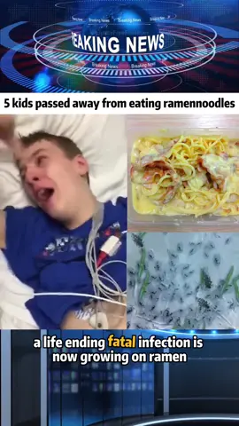 5 kids passed away from eating ramen noodles#fyp #usaus #usa #foryou #news #recall #tiktok #breakingnews 